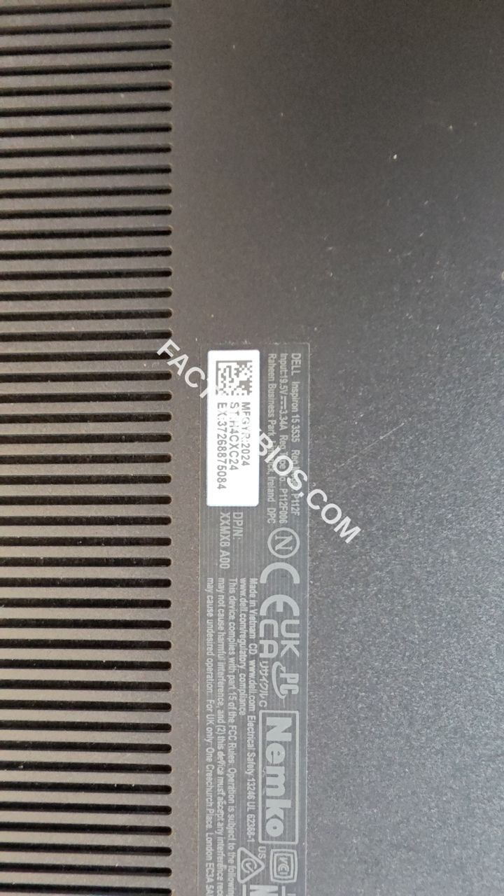 SERVICE TAG