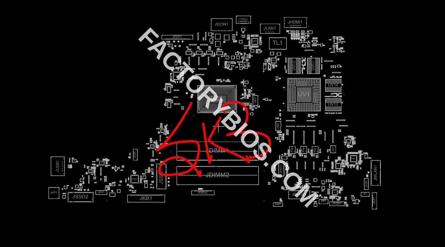 Lenovo AMD Ryzen 5 6600H with Radeon Graphics - Lenovo deaPad Gaming 3 15ARH7 HLG50 LA-M082P Rev 1A 2022-10-06 AMD EC BOARDVIEW FACTORY BIOS  - Image 3