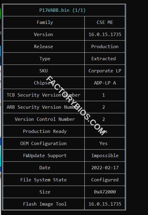 Samsung NP930QED  - SAMSUNG NP930QED P13VABB VAB BA41-02942B 12th GEN FACTORY BIOS  - Image 2