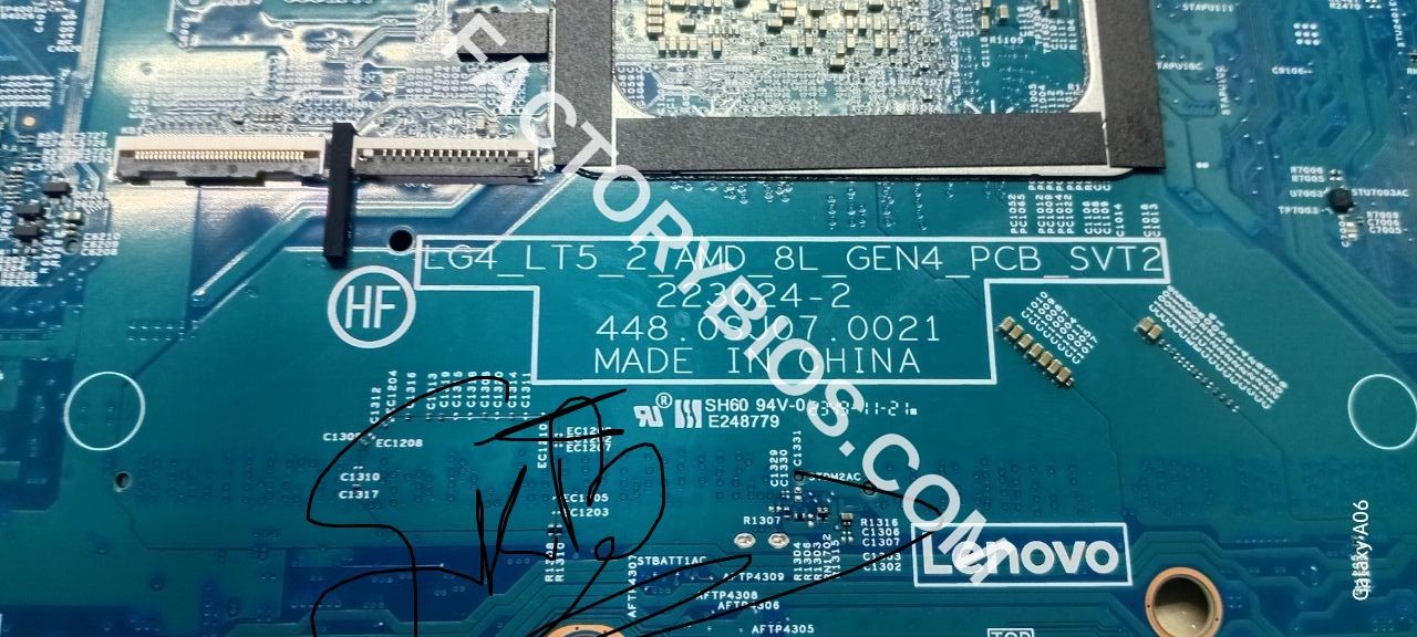 Lenovo LENOVO THINKPAD L14 GEN 4 - Type 21H7 - LENOVO THINKPAD L14 GEN 4 - Type 21H7 AMD RYZEN 7 PRO  LG4 LT5 2 AMD 8L GEN4 PCB SVT2 223024-2 FACTORY BIOS - Image 1