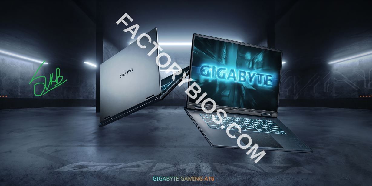 Gigabyte GIGABYTE GAMING A16 GA6H CMH  - GIGABYTE GAMING A16 GA6H CMH CSME CLEAN OK TESTE DONE MAIN EC CSME 16  FACTORY BIOS - Image 1