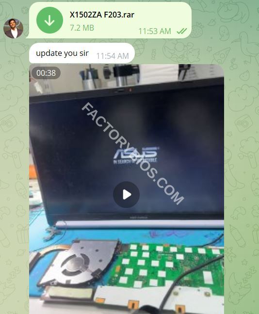 Asus X1502ZA  - Asus X1502ZA  X1403ZA REV 2.2 CPU i5-12500H  FACTORY BIOS  - Image 3