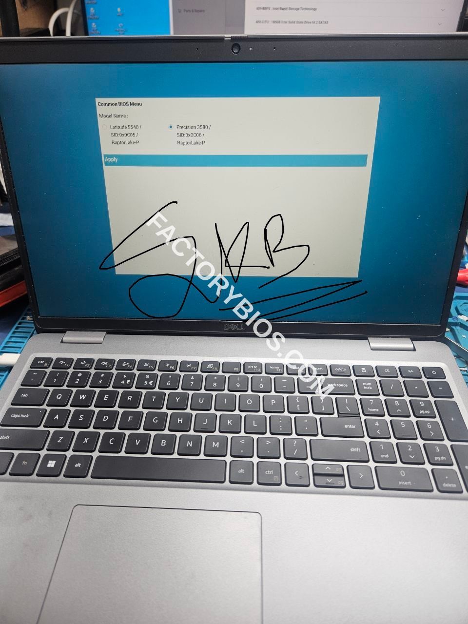 Dell Dell Precision 3580  - DELL Precision 3580 SRMJ6 COR LP ARCHES 15 RPL 213257-1 FY2KG5$JA SCHEMATICS BOTH 32MB 16MB FACTORY BIOS  - Image 2