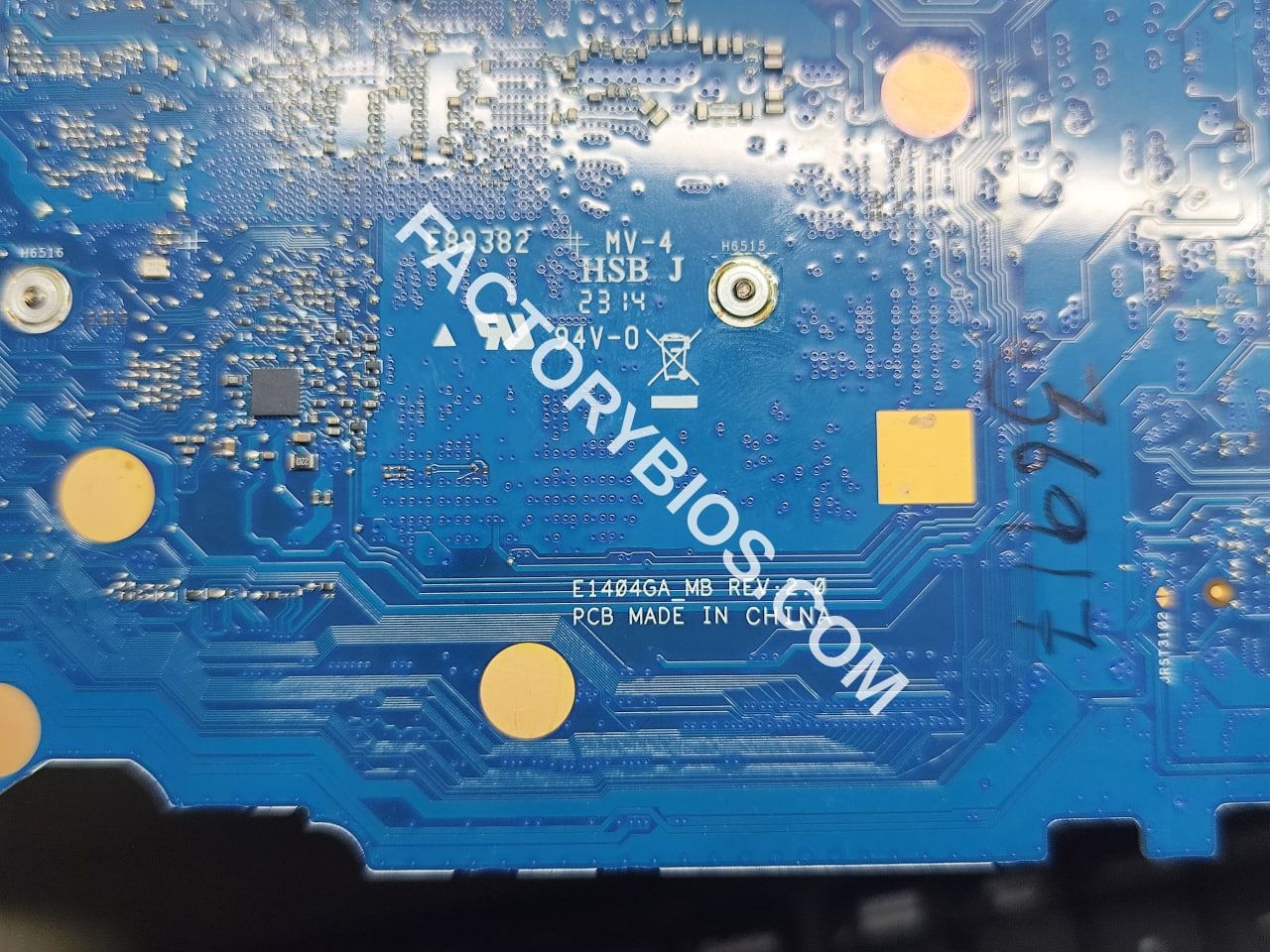 Asus E1404GA E1404GB - ASUS E1404GA E1404GB E1404GA MB REV 2.0 BOARDVIEW FACTORY BIOS - Image 1