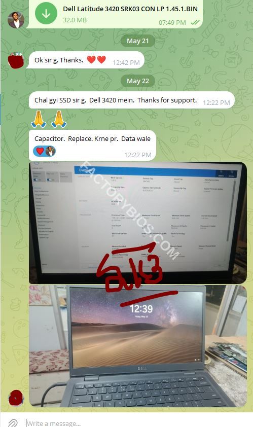 Dell Latitude 3420  - Dell Latitude 3420 CYBORG-L14 MB TGL 203068-1 SRK03 CON LP  PDF BDV FACTORY BIOS - Image 8